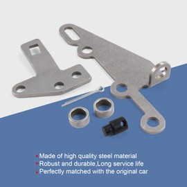 35498 Bracket And Lever Kit Automatic Transmission Shifter Cable Bracket Kit Compatible with GM TH400, TH350, TH250, 200-4R, 700R4, 4L60E, 4L80E, 4L85E