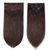 S-noilite Clip in Hair Extensions Human Hair for Women Thick