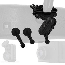 Dash Cam Mount for Garmin 45 46 47 55 56 57 65W 66W 67W X110 X210 X310/Speak Plus Car Rearview Mirror Mount Holder Compatible with Garmin Dash Cam Mini/Mini 2/Min 3 Camera Handle Bar