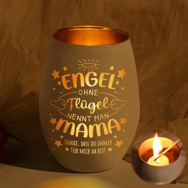 Gifts for Grandma Christmas, Gifts for Grandma, Lantern with Engraving for Grandma, Tea Light Holder Gift Grandma, Christmas Gifts for Grandma (OMA01)