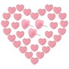 VAPKER Love Heart Push Pins 150Pcs Pink Thumb Tacks Drawing