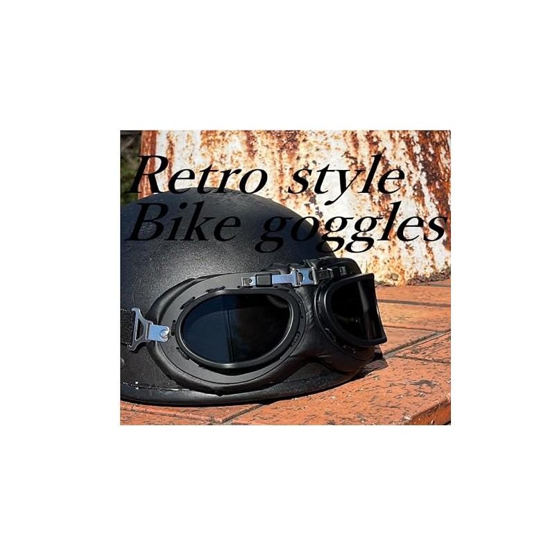Librass Motorcycle Goggles, Pilot Goggles, Flight Goggles, Sunglasses, Glasses, Steampunk