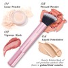 57Pcs Pink Makeup Brushes Set Professional with Case Premium Synthetic