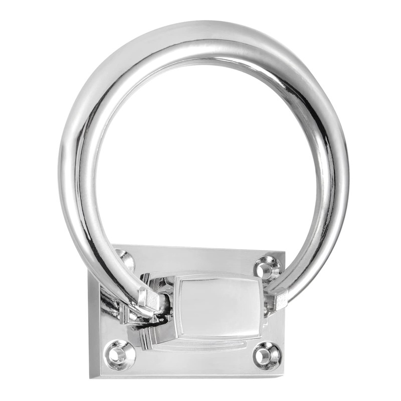 SHEUTSAN 6 Pack 80mm Drop Rings Pulls Handle, Modern Round