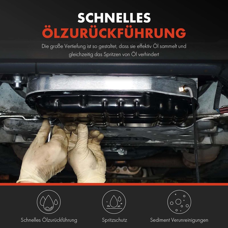 Frankberg 1 x Diesel Oil Pan Compatible with Jumpy Platform/Chassis