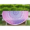 AVA Collections Round Cotton Mandala Large Tapestry Throw Rug Beach