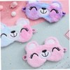 TOVINANNA Cute Cartoon Sleeping Eye Mask for Soft Blindfold Light