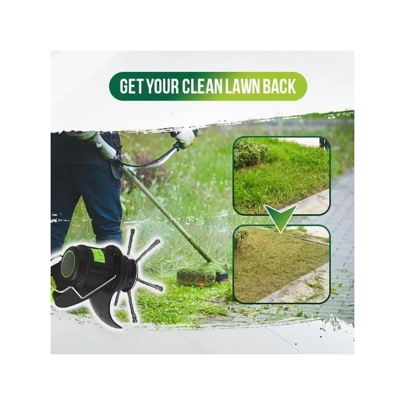 2025 New 6 Inches Steel Wire Grass Trimmer Head,Universal Steel