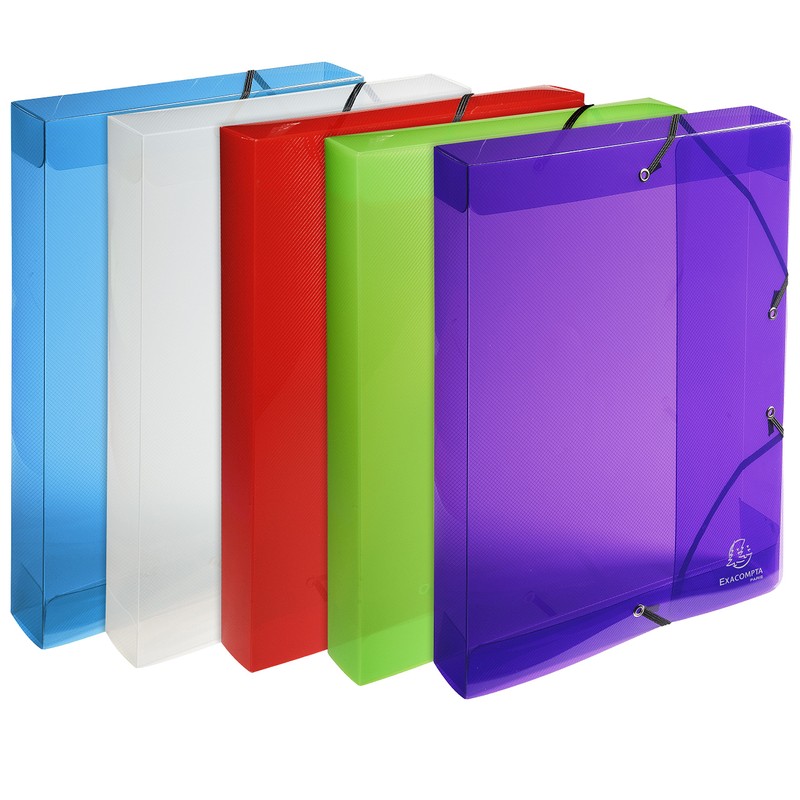 Exacompta - Ref. 59610E - 1 filing box with Crystal