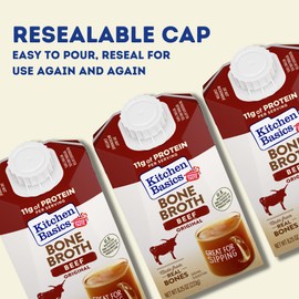 Kitchen Basics® Beef Bone Broth, 8.25 oz. (Pack of 12)