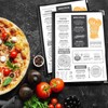 DMSELL 5Pcs A4 Double Fold Menu Covers 2 Page 4