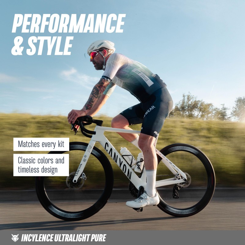 INCYLENCE Men's Road Bike Socks, Ultra Thin Cycling Socks with