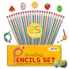 Magicat Premium Bending Pencils Children's Set, 25 Flexible Pencils, 5