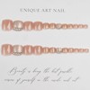Nail Tips, 24 Pieces, Thumb Nail Seal, Foot False Nails,