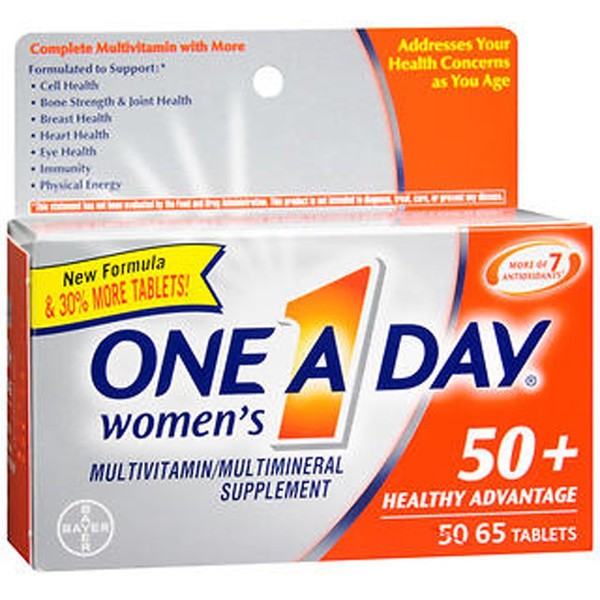 One A Day Womens 50+ Advantage, 65-Count
