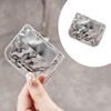 2Pcs Toilet Seat Lifter Tab Toilet Seat Handle Transparent Gray