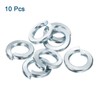 sourcing map 7/8" Split Lock Washer, 10Pcs Carbon Steel Spring