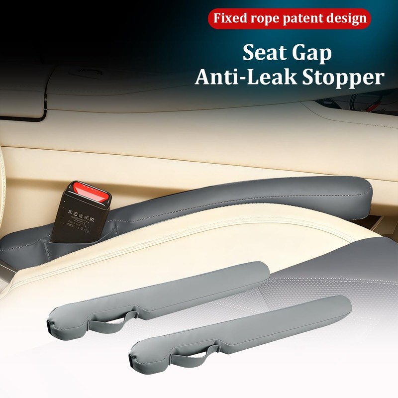 Car Seat Gap Filler, 2PCS Between Vehicle Seats Console Organizer