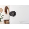 BRINKS Transitional Keyed Entry Door Knob - Tuscan Bronze Exterior