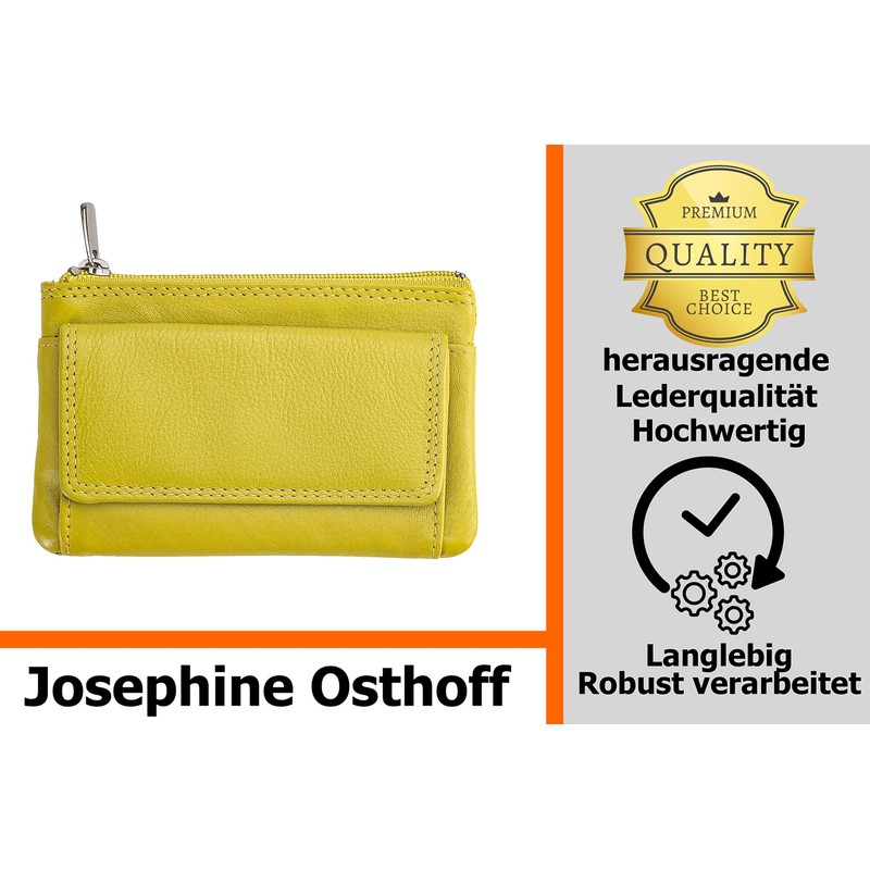 Josephine Osthoff Key Case Leather Women's Key Bag Coin Purse