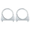 sourcing map Muffler U-Bolt Clamps for 76mm(3") Diameter Exhaust Tail