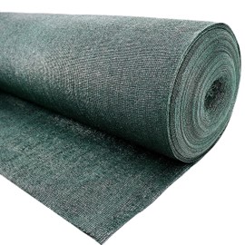 Privacy Screen for Fences, Fence Screen, Green, Shade Net for Privacy and Wind Protection, Sun Protection, Balcony Privacy Screen, Scaffolding Protection Net (10 m, Green 150 g, 2 m Wide)