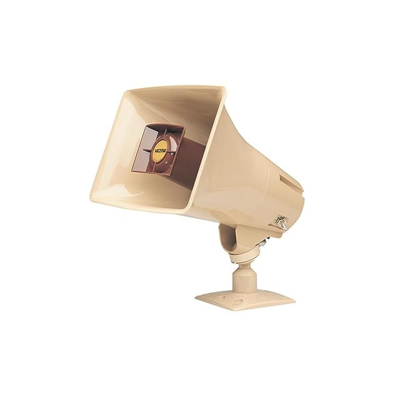 Valcom 5 Watt 1 Way Paging Horn - Beige (V-1030C)