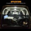EBAIFUN 17-pc White LED Interior Light Kit Compatible with Lexus