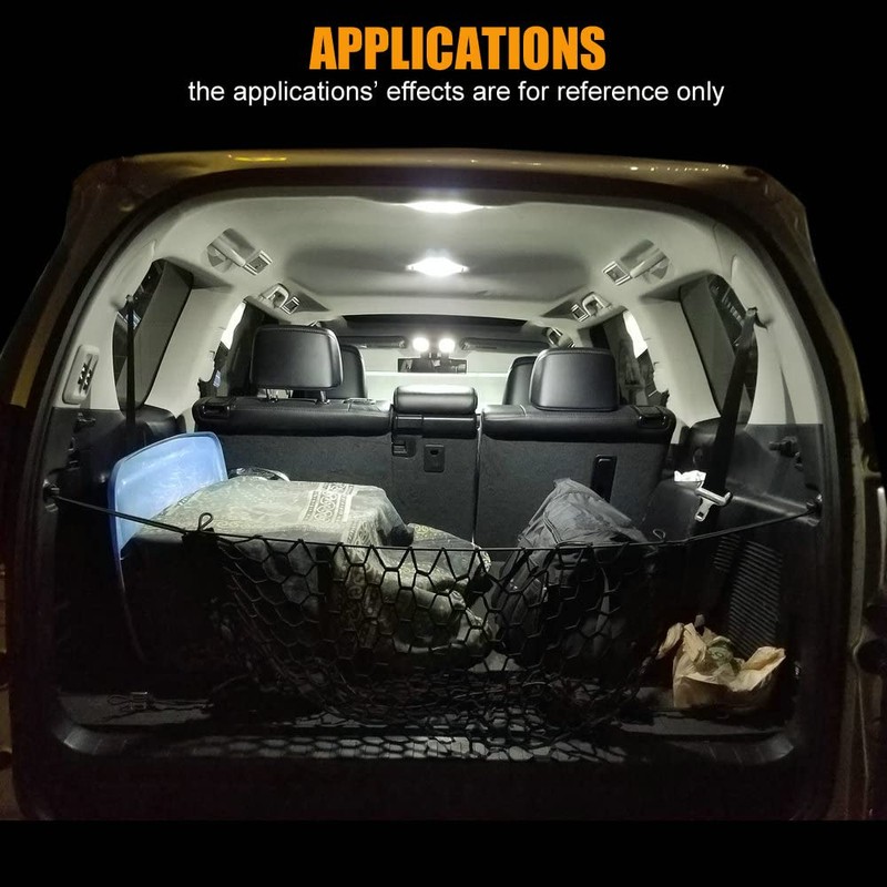 EBAIFUN 17-pc White LED Interior Light Kit Compatible with Lexus