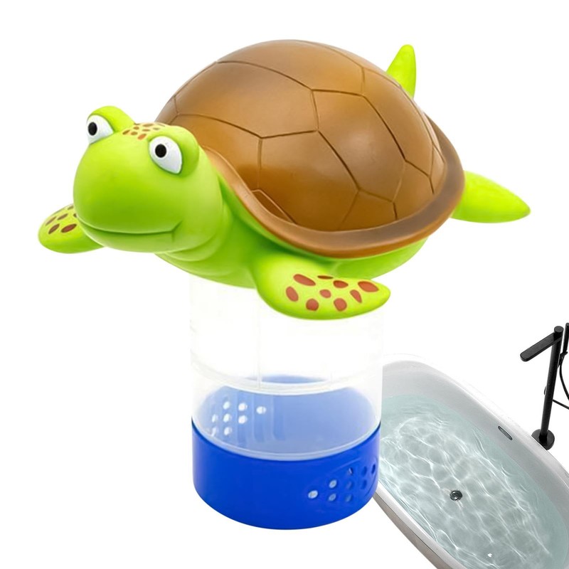 Floating Turtle Chlorine Dispenser - Fits 1 and 3 Inch