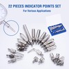 KATSU Tools Dial Indicator with Magnetic Base and 22 Pieces