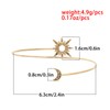 Upper Arm Cuff Armlet Open Cuff Wrap Bracelet Armlet Crystal