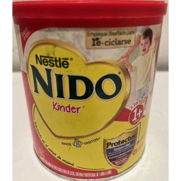 2-Pk Nestlé Nido 1-3 Años Leche Polvo. Powdered Milk Ages 1-3. 360gr/12.7oz