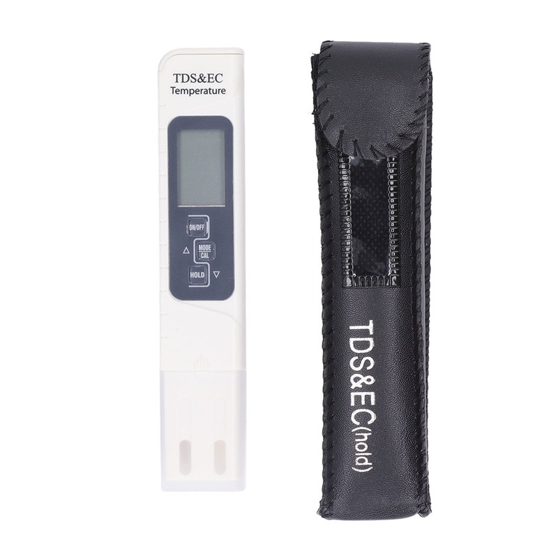 EC TDS Meter 3 in 1 3 Key 0‑9999ppm Water