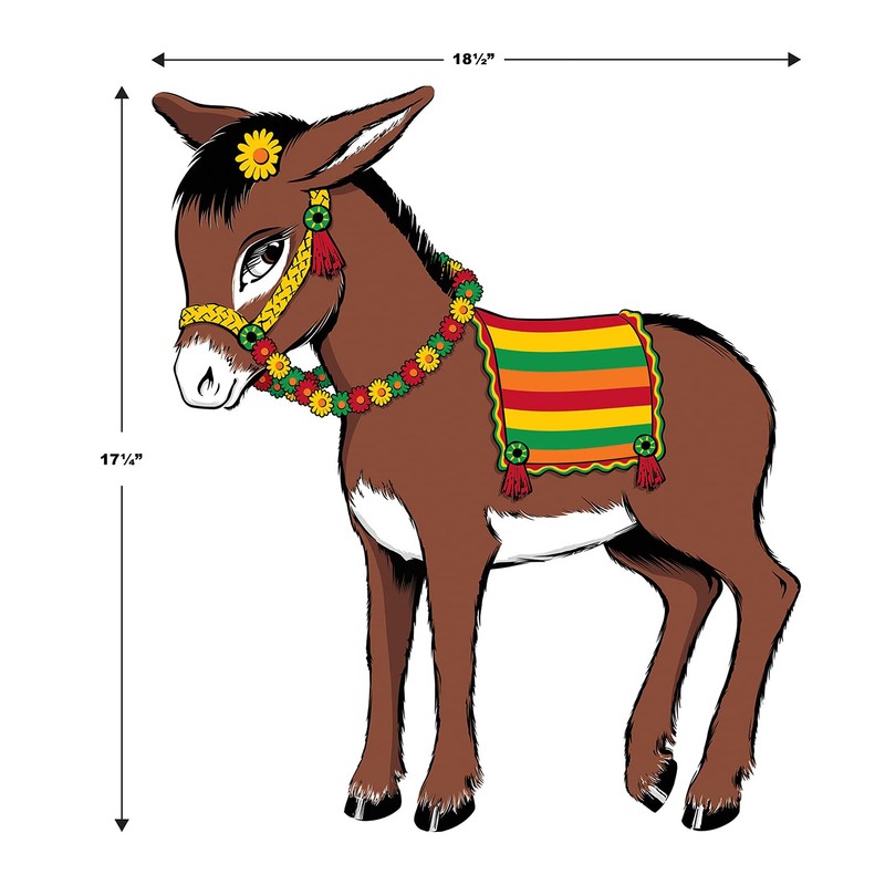 Donkey Game (mask & 12 tails included) Party Accessory (1