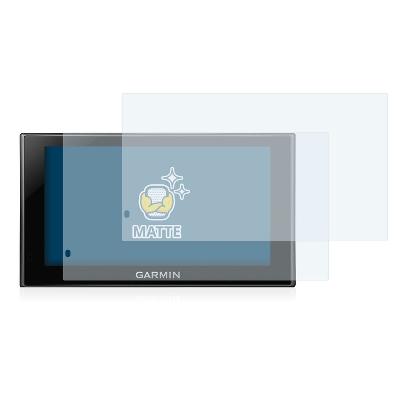 brotect 2x Anti-Glare Screen Protectors Compatible with Garmin Nuvi 2599LMT-D