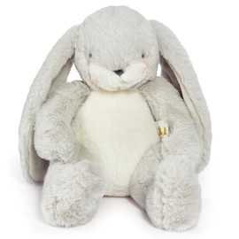 Little Nibble Grey Bunny Teddy | Cuddly Toy with Super Soft Fur | 30cm Tall | Baby Safe | the Perfect First Baby Gift