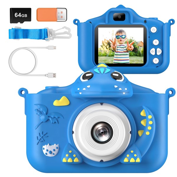 Kids Camera for Girls Boys Toddlers Childrens Age 3-8 Digital