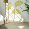 MAYJOYDIY 4 Pieces Large Ginkgo Leaf Stencils, 30 x 30