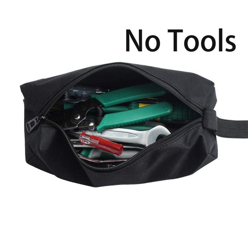 HunterBee Bank Bag Tool Bag Small Waterproof Zip Multi-Purpose Canvas