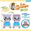 LA GRANJA DE ZENÓN Vaca Lola Disfrazada Peluche Musical 15cm