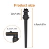 Panwarmoll 0693316000 2-Pin Coolant Level Sensor HDEP Compatible with Freightliner