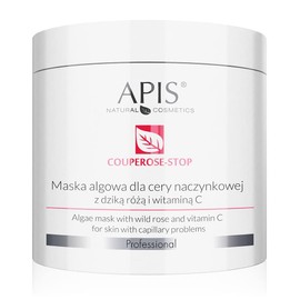 Apis Professional Couperose Stop Wild Rose and Vitamin C Algae Mask for Capillary Skin 200 g