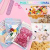 100 PCS Holographic Resealable Bags - RAINFLOW Small Holographic Bags