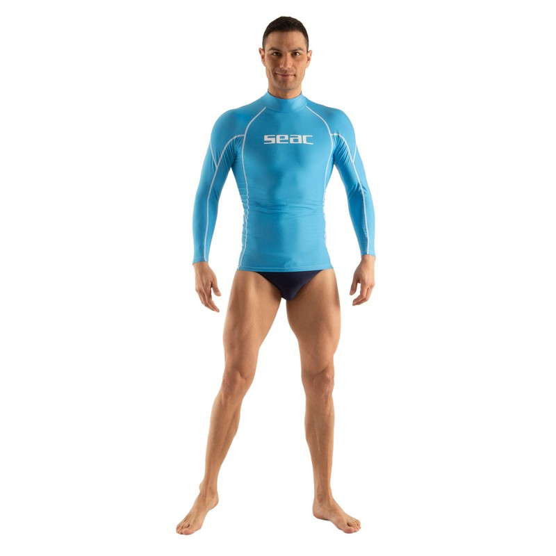SEAC RAA Long Evo Men's Long Sleeve Rash Vest; UV