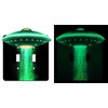 Off The Wall Plates - Alien UFO Glow in the
