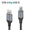 Sonero® USB 2.0 Kabel, Verbindungskabel, Druckerkabel, A-Stecker auf B-Stecker, 480