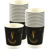 Sterling Ventures Catergold Strong Disposable Coffee Ripple Paper Cups (8oz