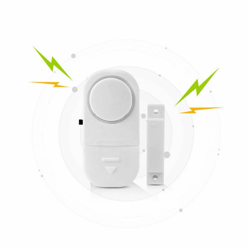 Battery Connection 10PCS Wireless Home Window Door Burglar Security Alarm