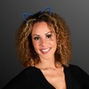 FlashingBlinkyLights Blue Light Up Cat Ears EL Wire Kitty Headband
